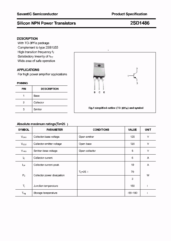 2SD1486_4373880.PDF Datasheet