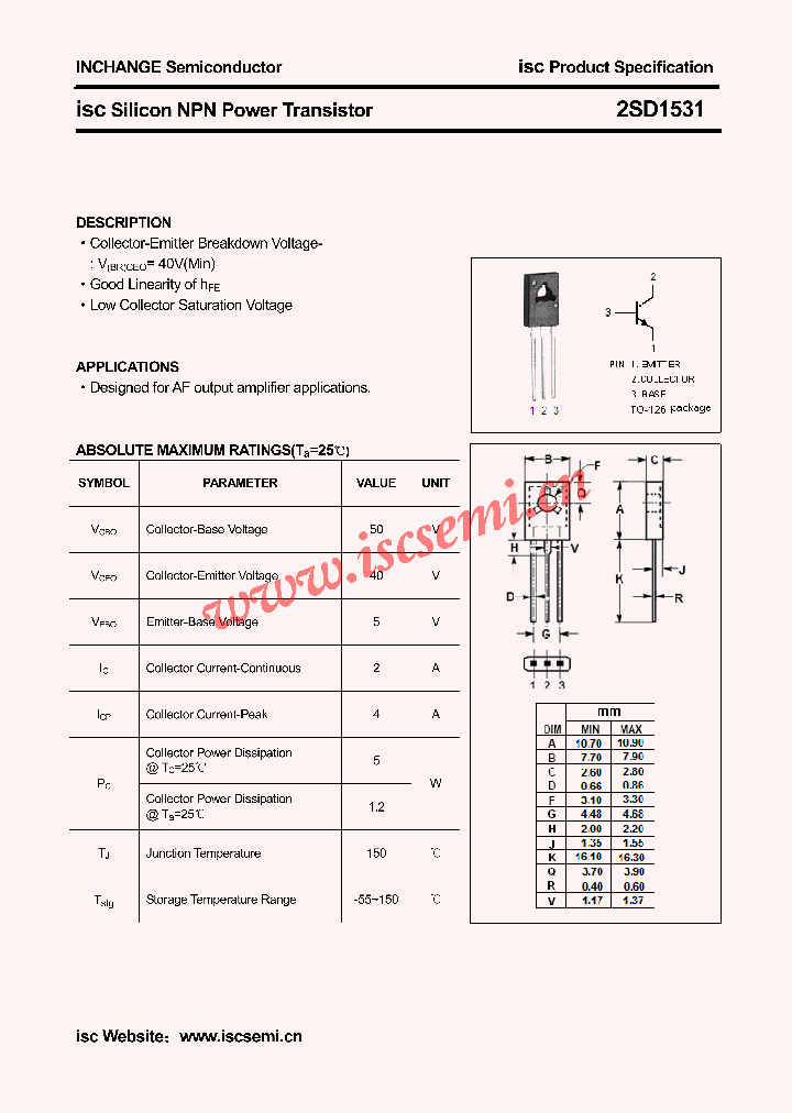 2SD1531_4832152.PDF Datasheet