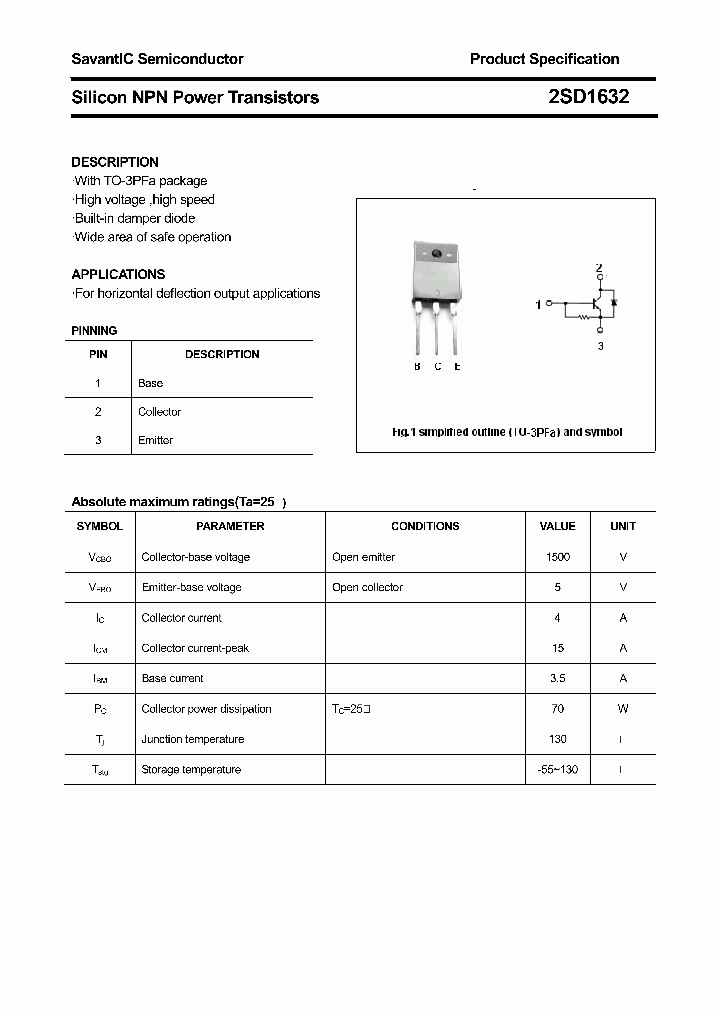 2SD1632_4389297.PDF Datasheet