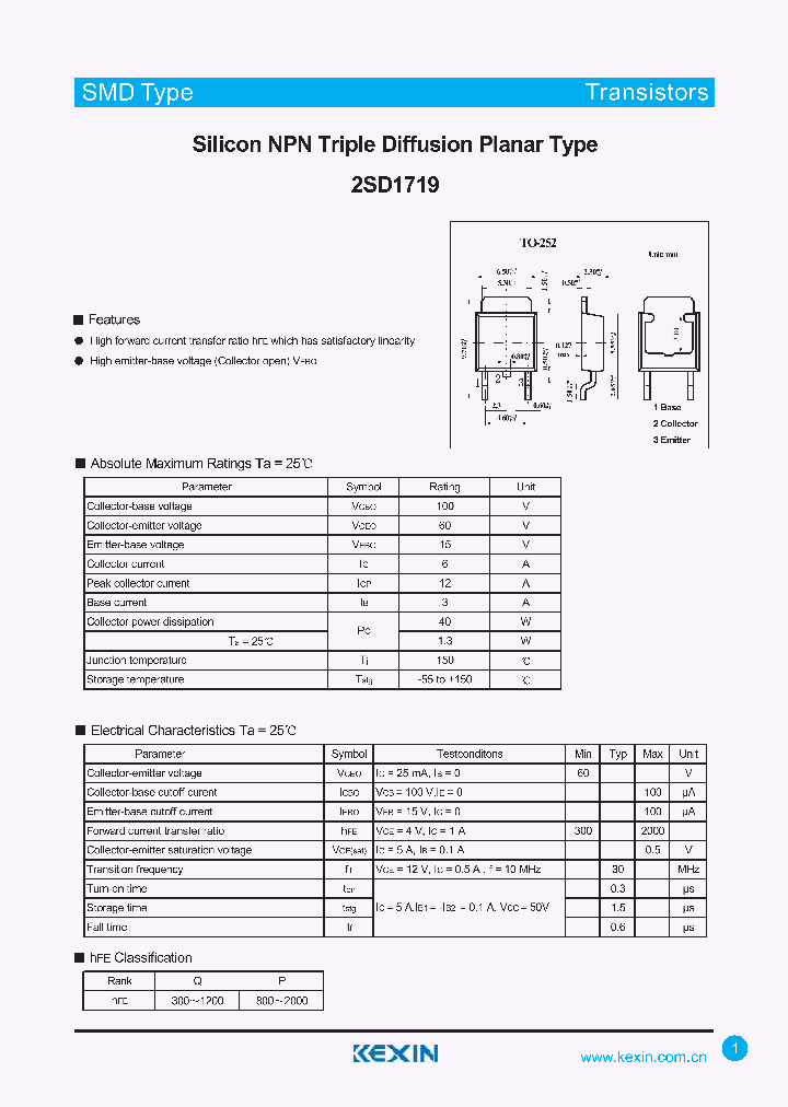 2SD1719_4391808.PDF Datasheet