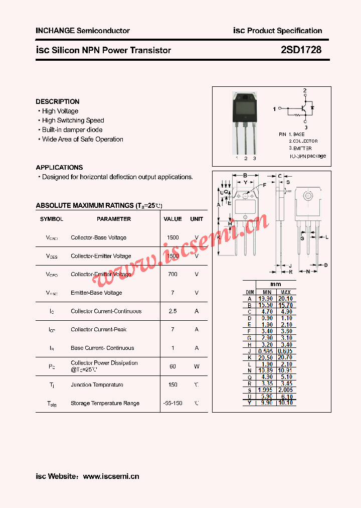 2SD1728_4476747.PDF Datasheet