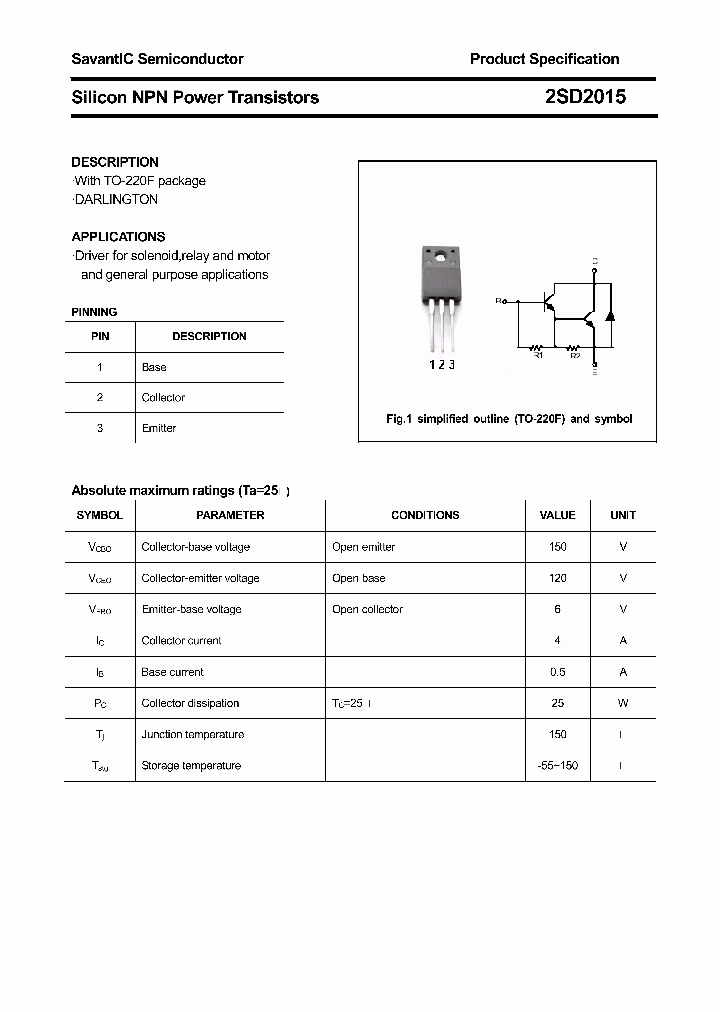 2SD2015_4389607.PDF Datasheet