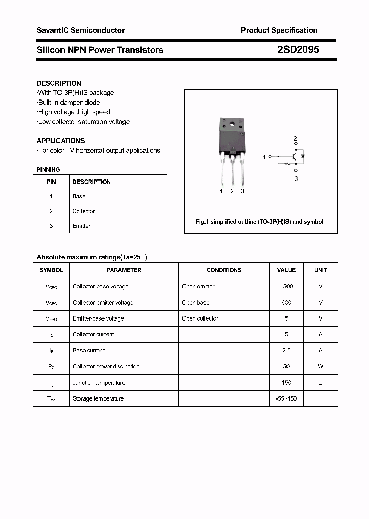 2SD2095_4402620.PDF Datasheet