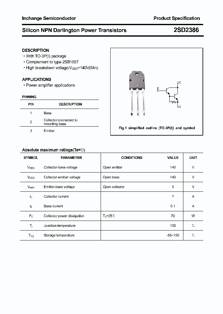 2SD2386_4394352.PDF Datasheet