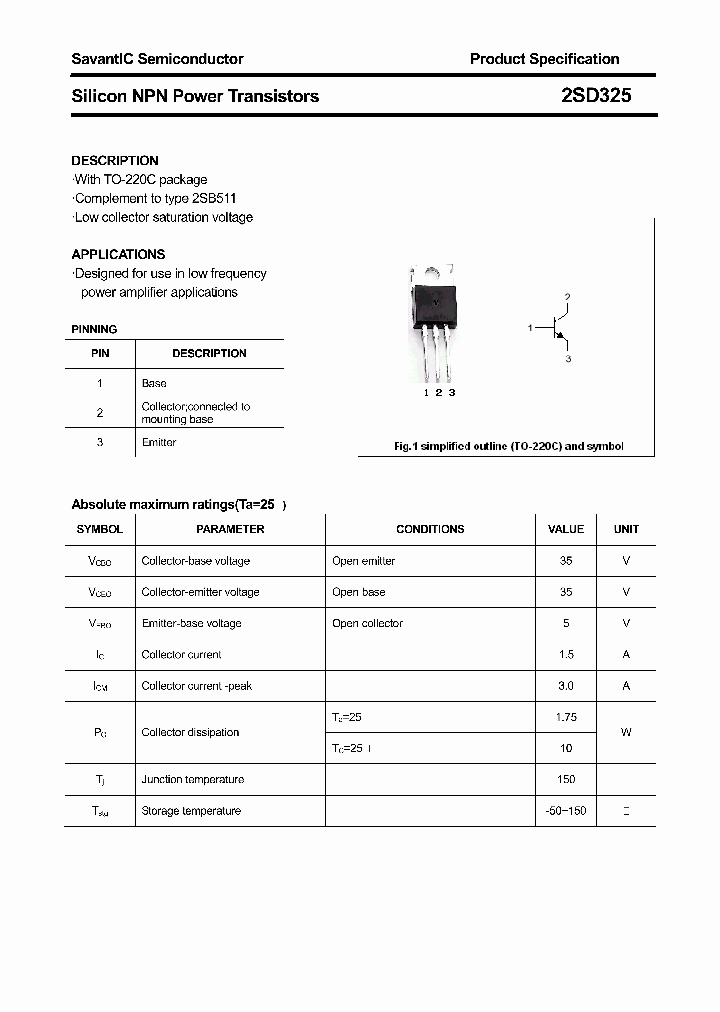 2SD325_4795959.PDF Datasheet