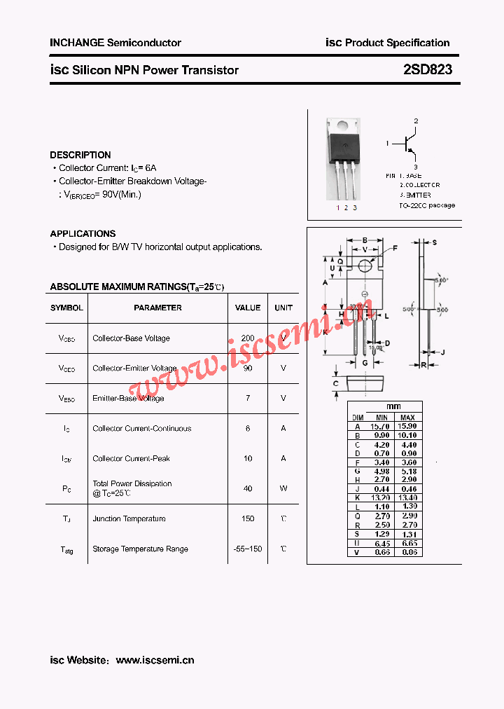 2SD823_4574798.PDF Datasheet