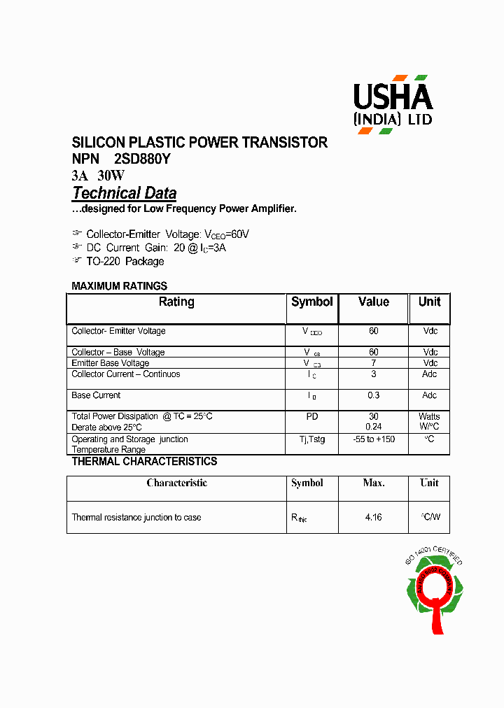 2SD880Y_4266825.PDF Datasheet