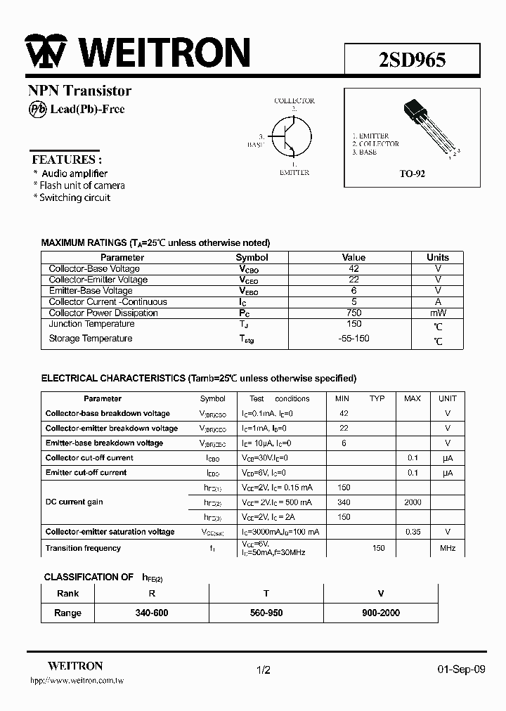 2SD965_4693936.PDF Datasheet