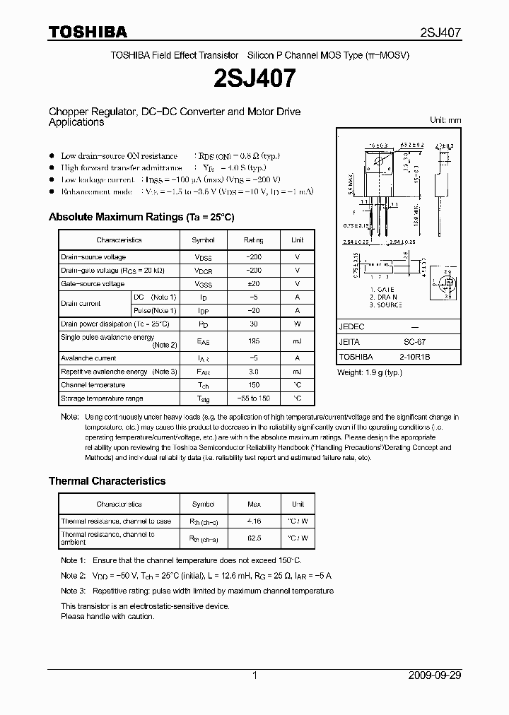 2SJ40709_4695245.PDF Datasheet