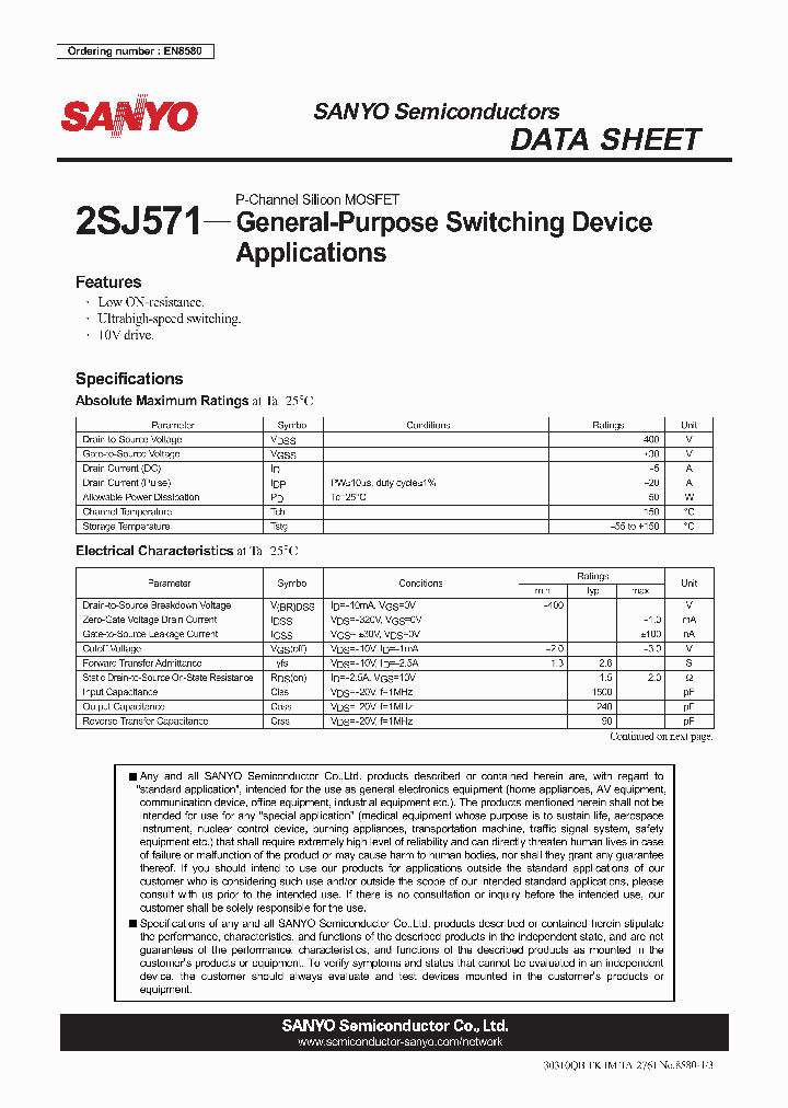 2SJ571_4715301.PDF Datasheet