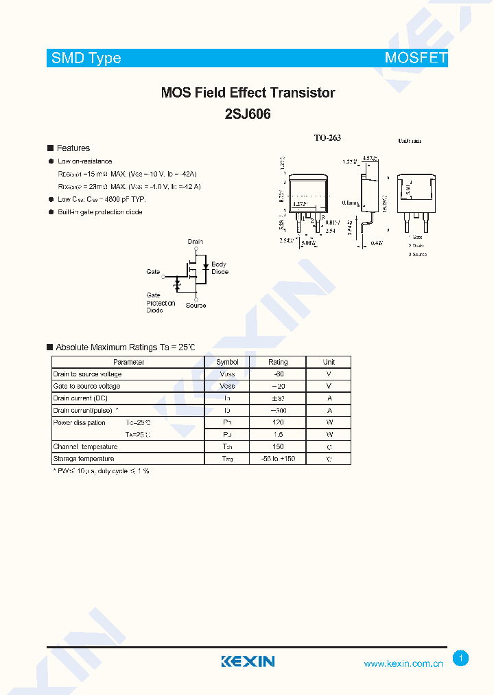2SJ606_4280206.PDF Datasheet