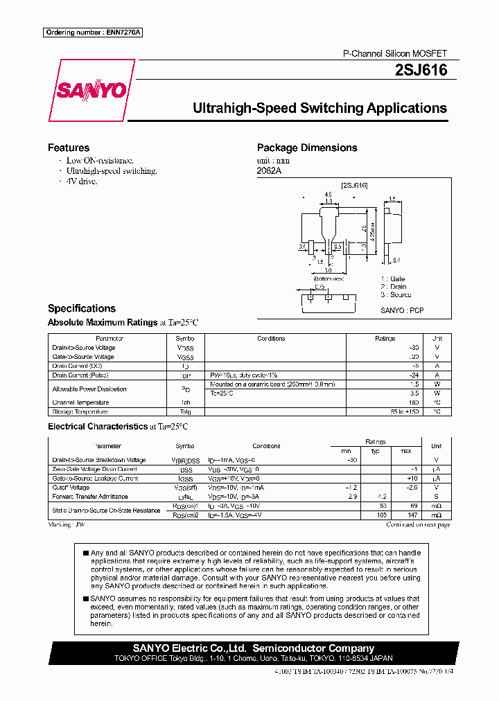 2SJ616_4204438.PDF Datasheet