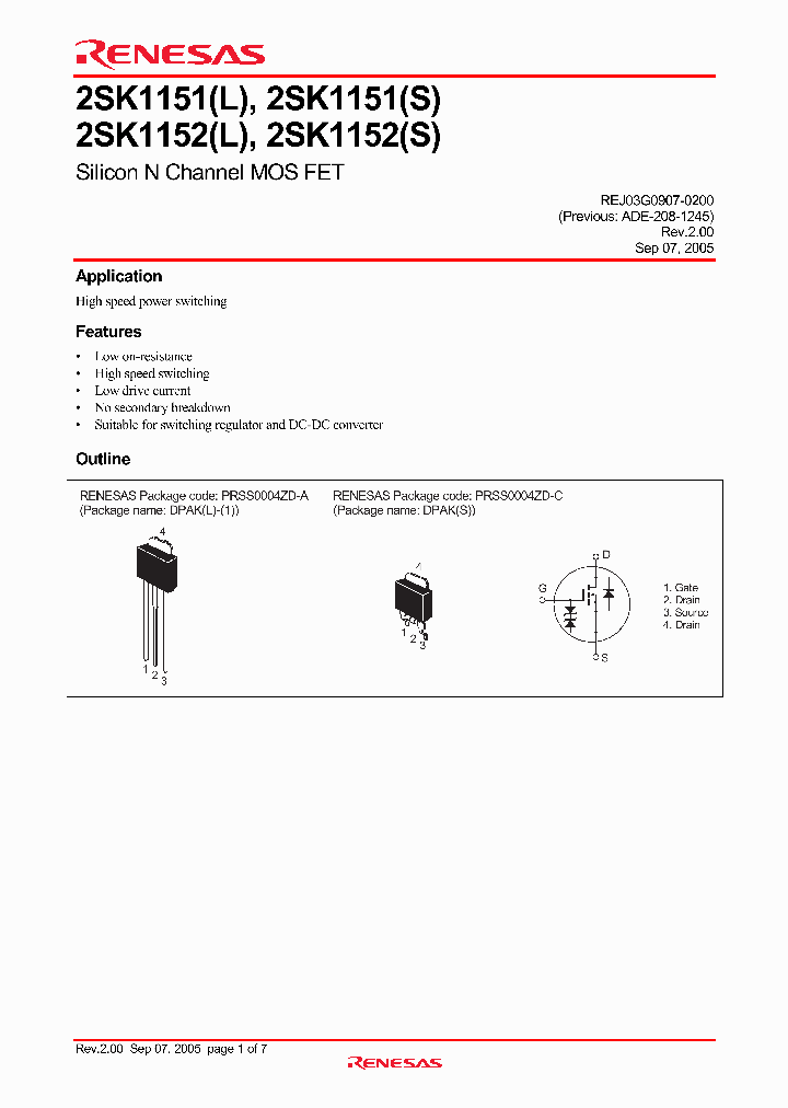 2SK1151_4238966.PDF Datasheet