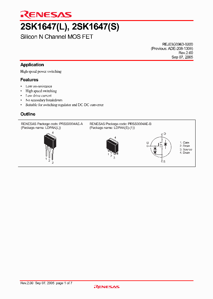 2SK1647_4311934.PDF Datasheet