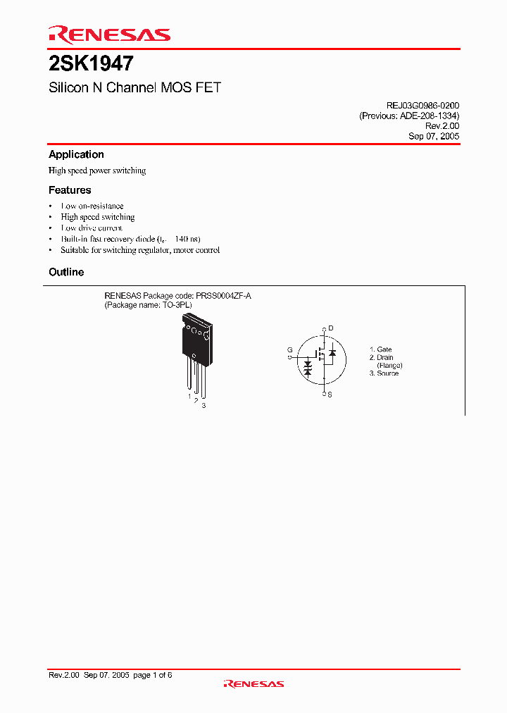 2SK1947_4340649.PDF Datasheet