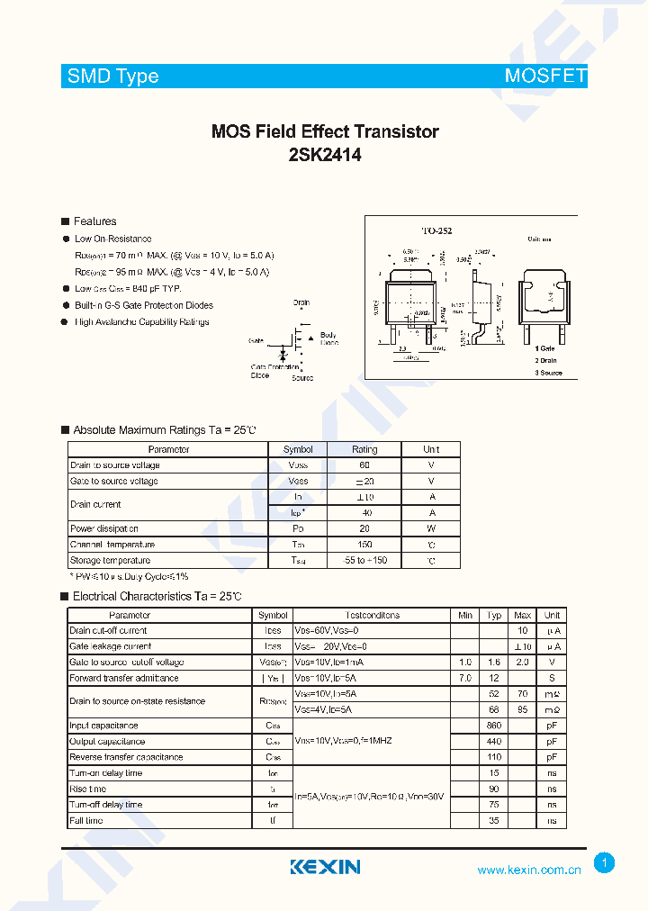 2SK2414_4300362.PDF Datasheet