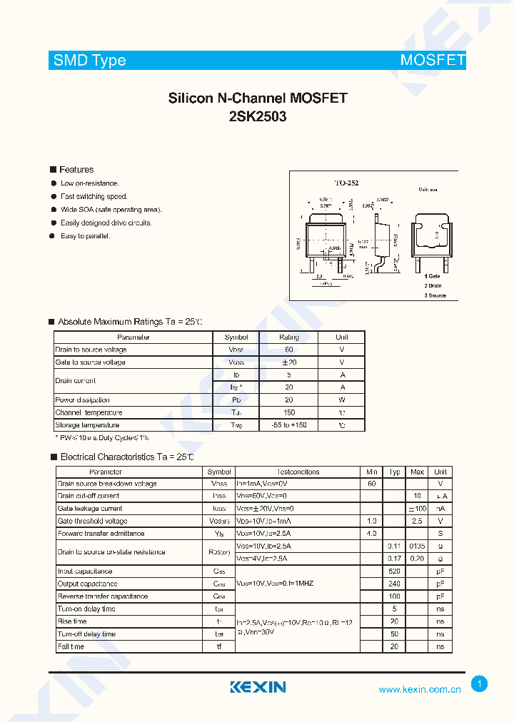 2SK2503_4365112.PDF Datasheet