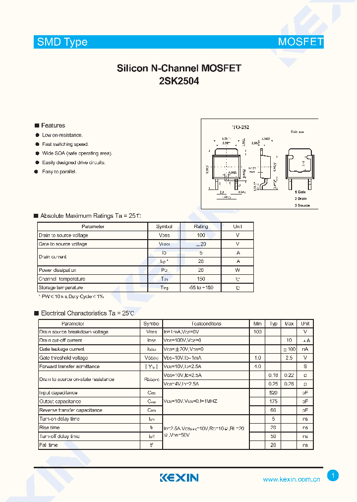 2SK2504_4292813.PDF Datasheet