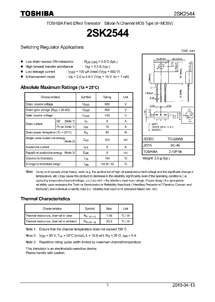 2SK254410_4637137.PDF Datasheet