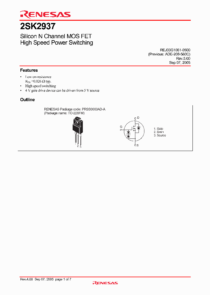 2SK2937-E_4327952.PDF Datasheet