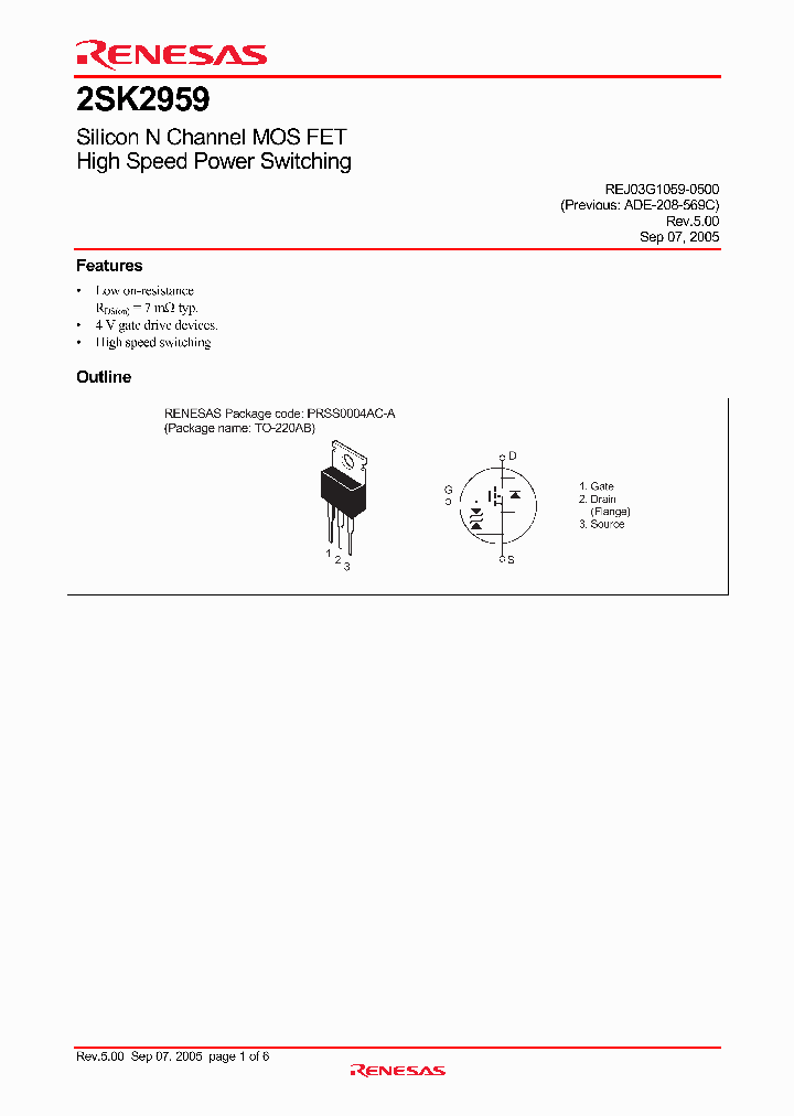 2SK2959-E_4255783.PDF Datasheet