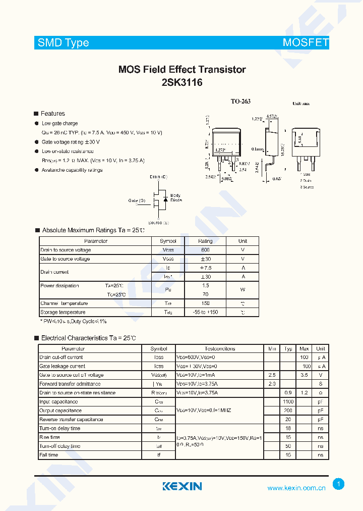 2SK3116_4293623.PDF Datasheet