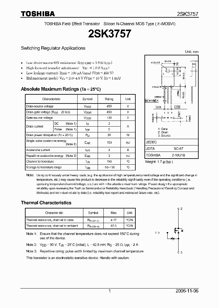 2SK3757_4249019.PDF Datasheet