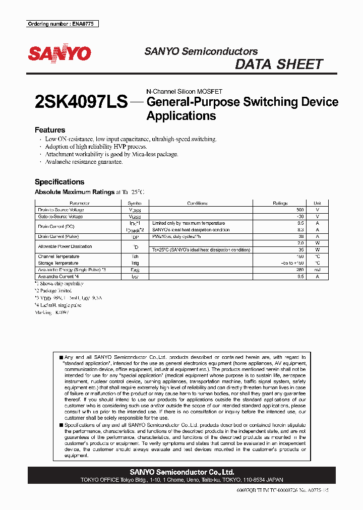 2SK4097LS_4203080.PDF Datasheet