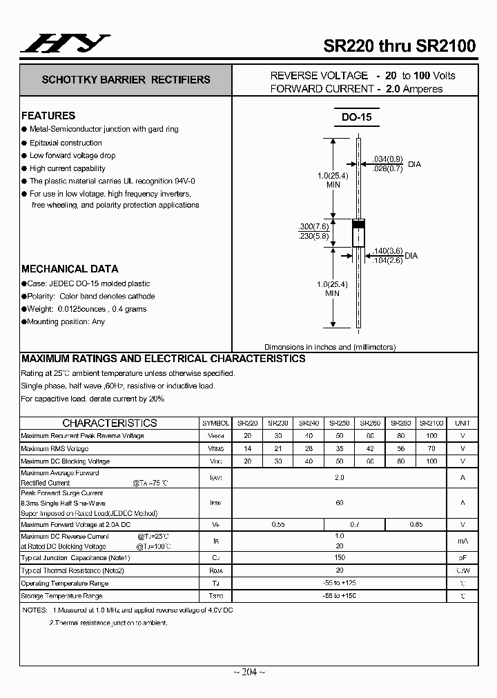 SR220-SR2100_4504880.PDF Datasheet