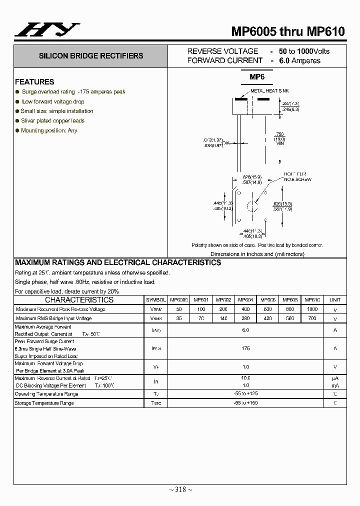 MP6005-MP610_4505028.PDF Datasheet