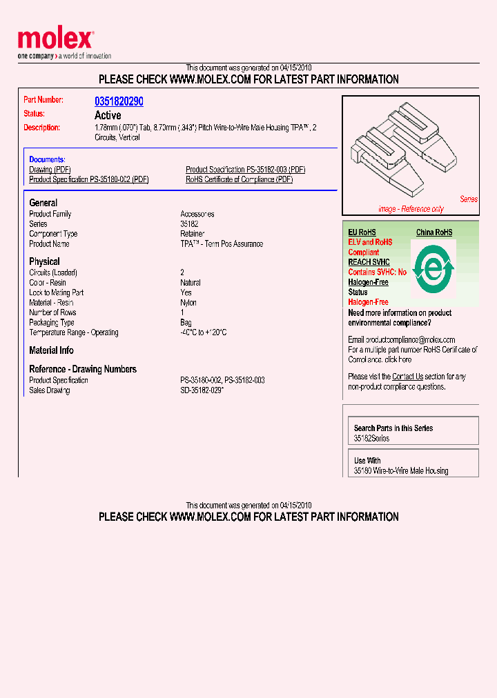 35182-0290_4920031.PDF Datasheet