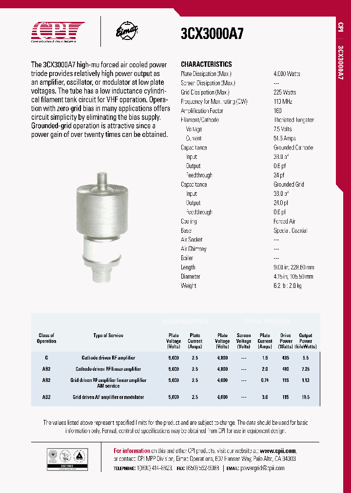 3CX3000A7_4460829.PDF Datasheet