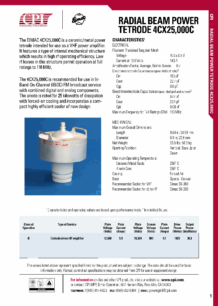 4CX25-000C_4403127.PDF Datasheet