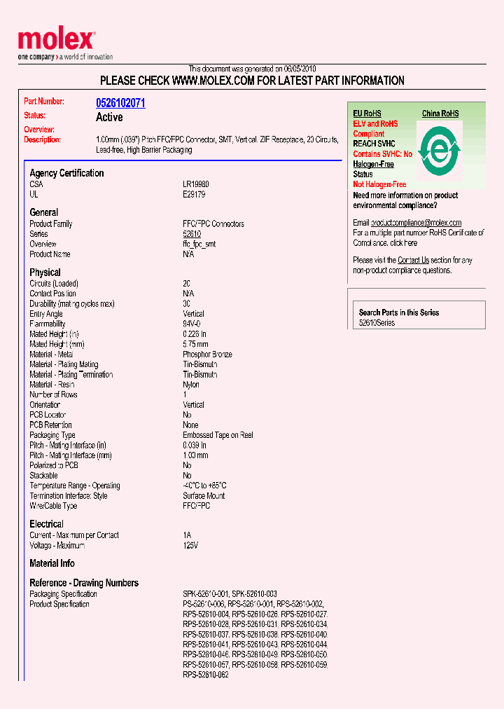 52610-2071_4874466.PDF Datasheet