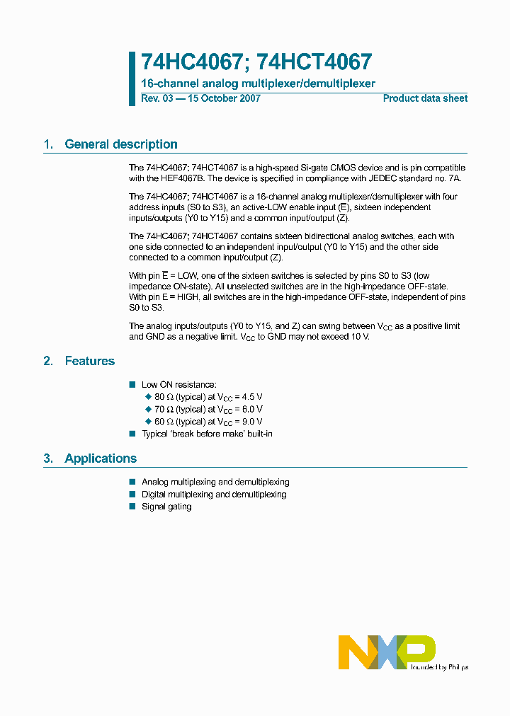 74HC4067_4330575.PDF Datasheet