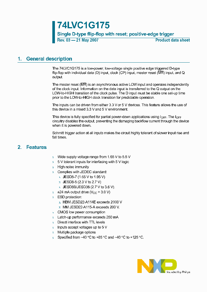 74LVC1G175GF_4646359.PDF Datasheet