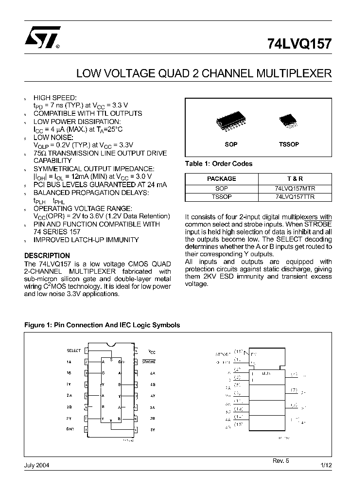 74LVQ15704_4857738.PDF Datasheet