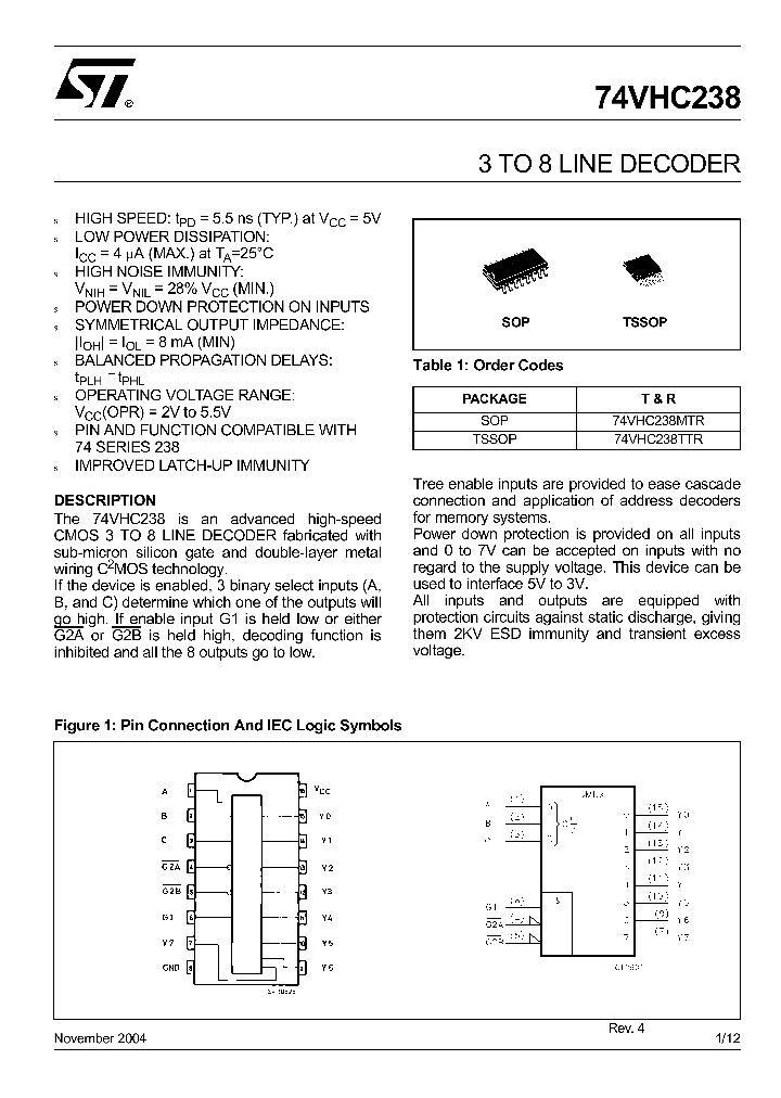 74VHC238TTR_4598513.PDF Datasheet