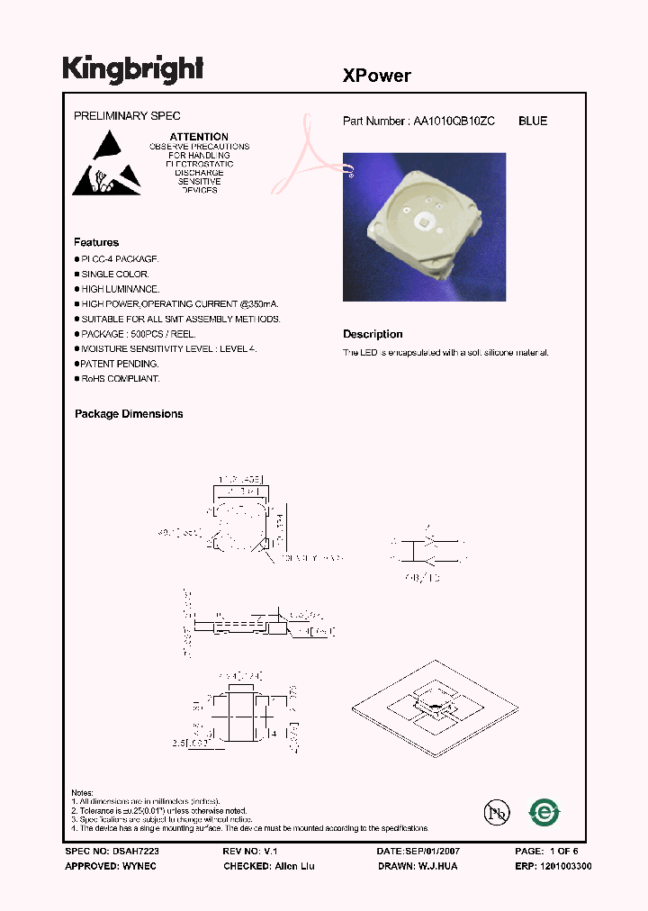 AA1010QB10ZC_4664392.PDF Datasheet