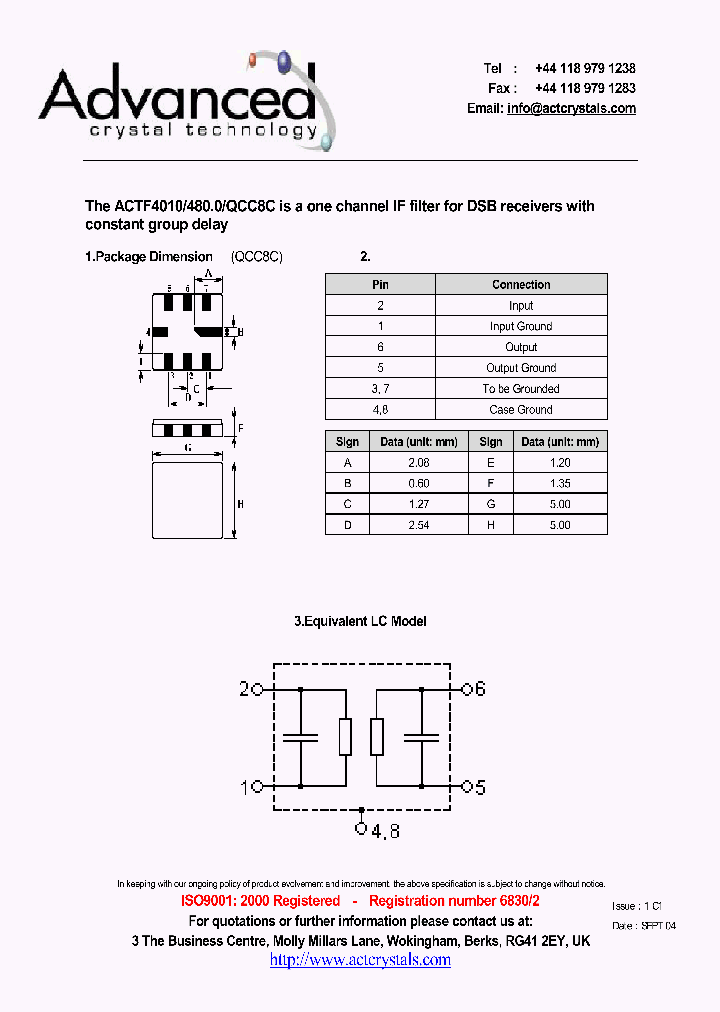 ACTF4010_4227588.PDF Datasheet