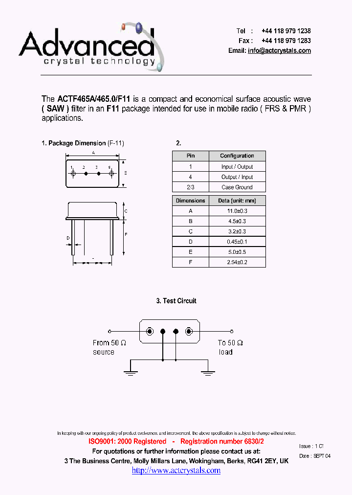 ACTF465A_4400287.PDF Datasheet