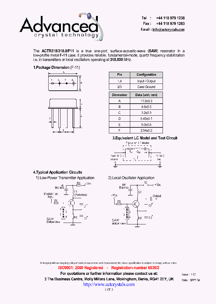 ACTR318_4672083.PDF Datasheet