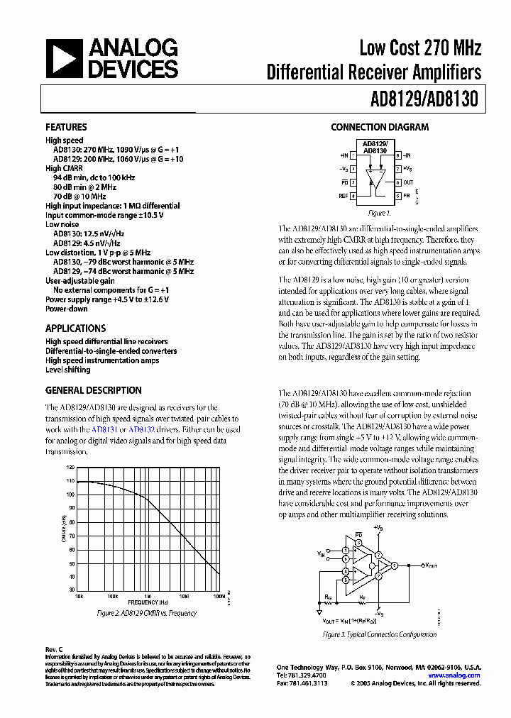 AD8129ARM_4810216.PDF Datasheet