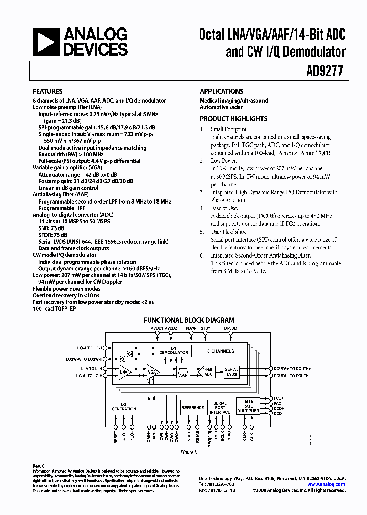 AD9277-50EBZ_4513265.PDF Datasheet