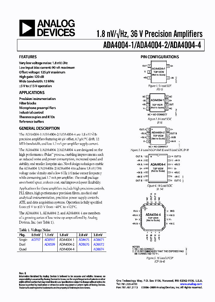 ADA4004-2ARMZ-R7_4515909.PDF Datasheet