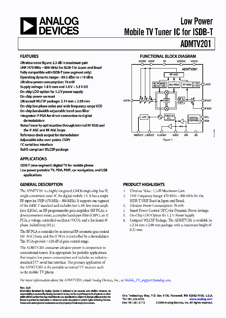 ADMTV201_4566451.PDF Datasheet