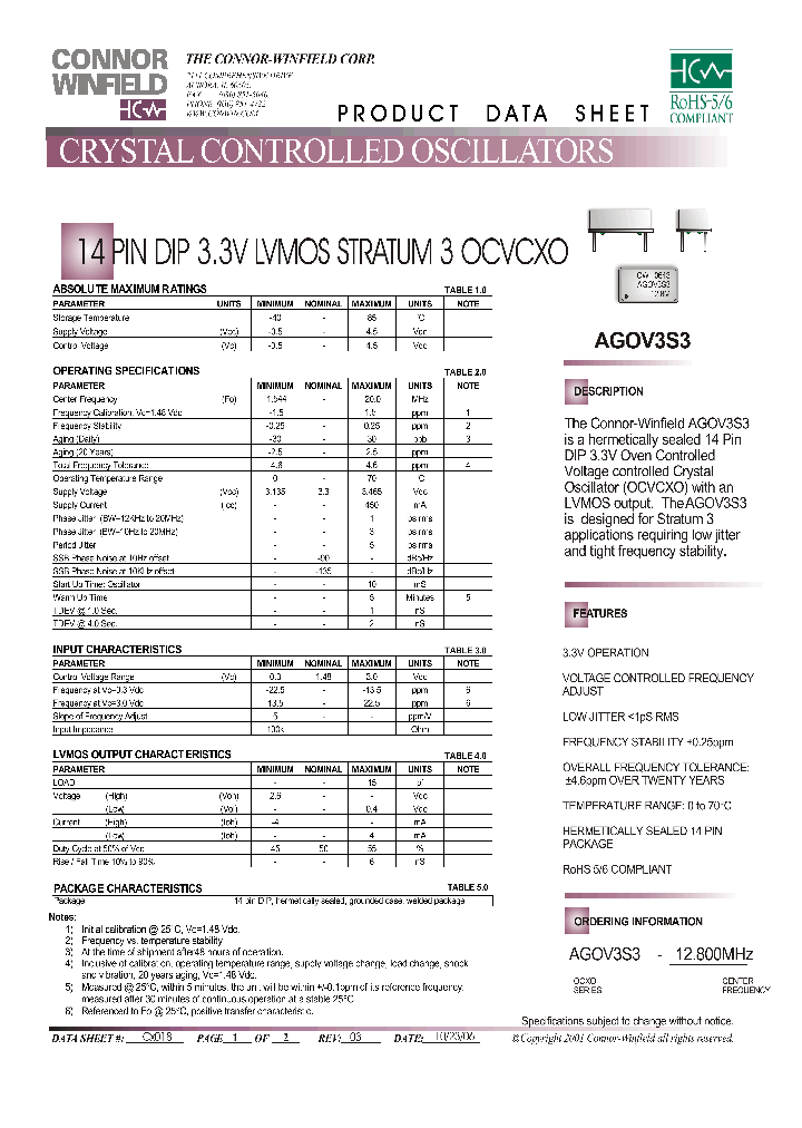 AGOV3S3-12800_4305924.PDF Datasheet