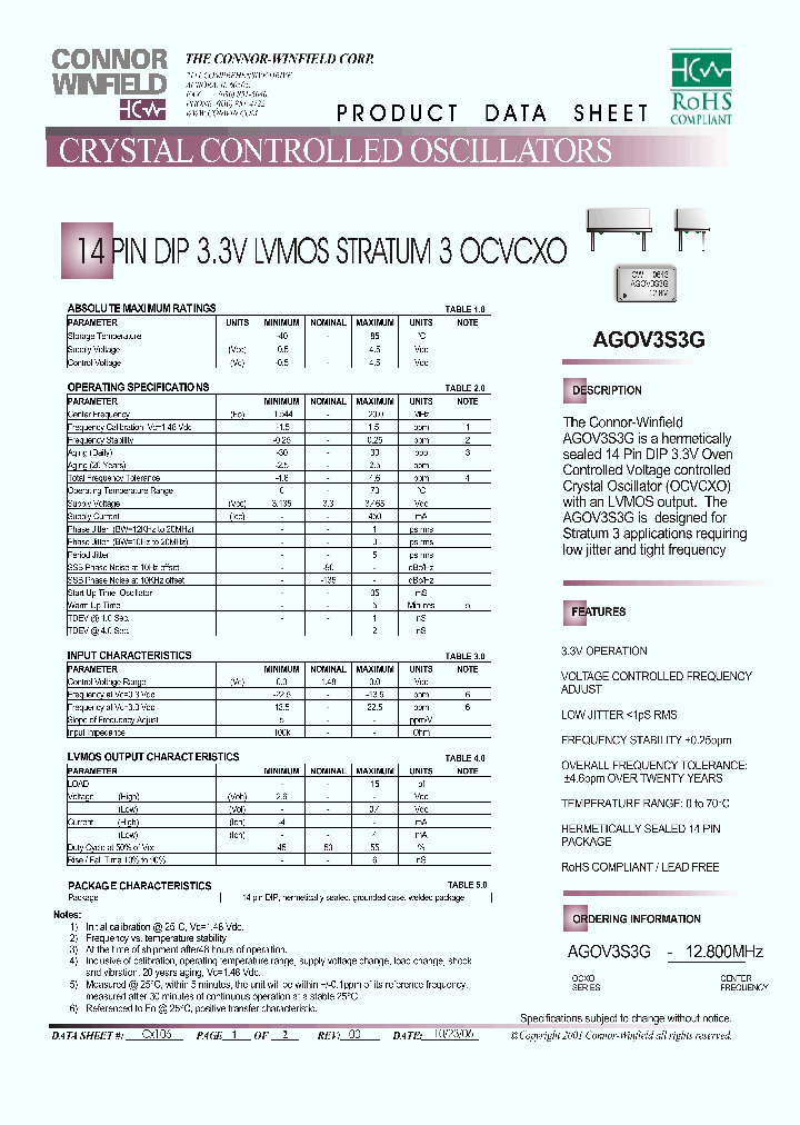 AGOV3S3G-12800_4364671.PDF Datasheet