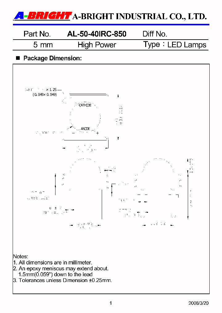 AL-50-40IRC-850_4465114.PDF Datasheet