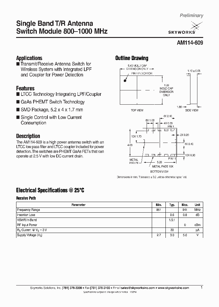 AM114-609_4793608.PDF Datasheet